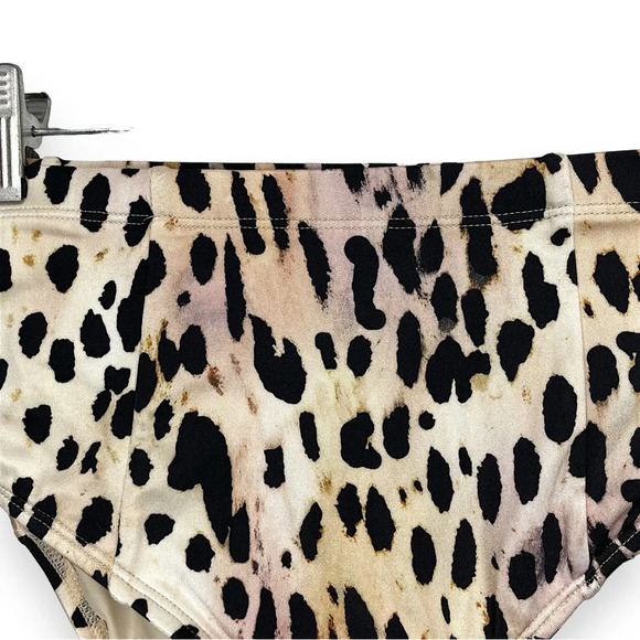 Good American | Cheeky Bikini Bottom in Rose Cheetah | 0 / XS - Picture 10 of 10